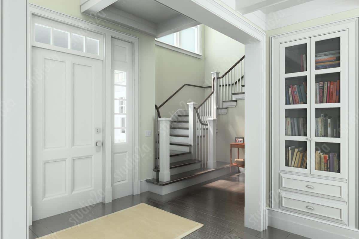 3d rendering interior residence Hamptons NY