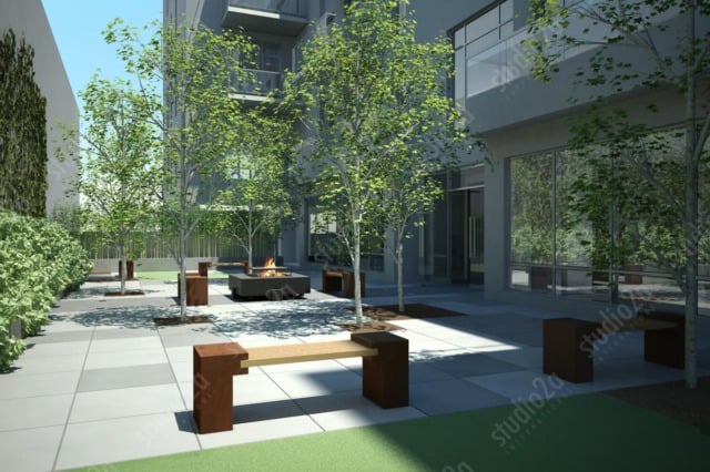3d architectural rendering condo Brooklyn NY
