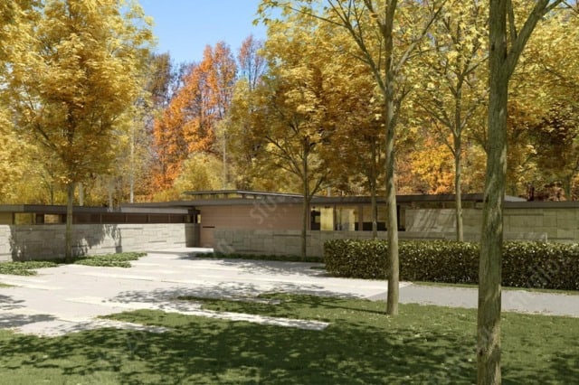 3d architectural rendering exterior NY