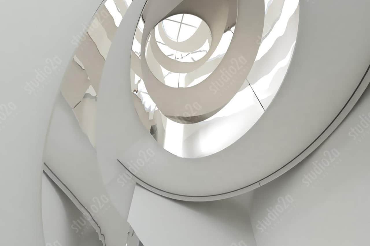 3d interior design stair rendering NYC NY