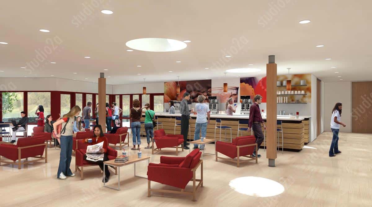 3d rendering school interior storm king ny