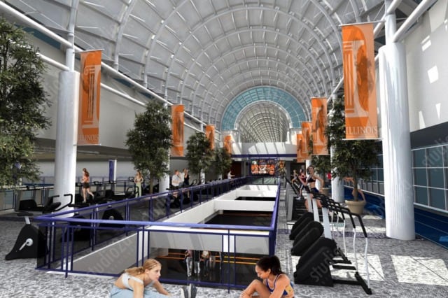 3d architectural rendering interior Illinois