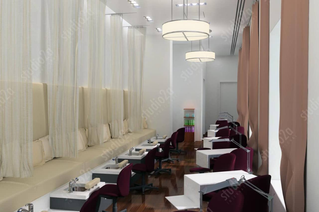 3d rendering interior spa NYC New York Trump Tower