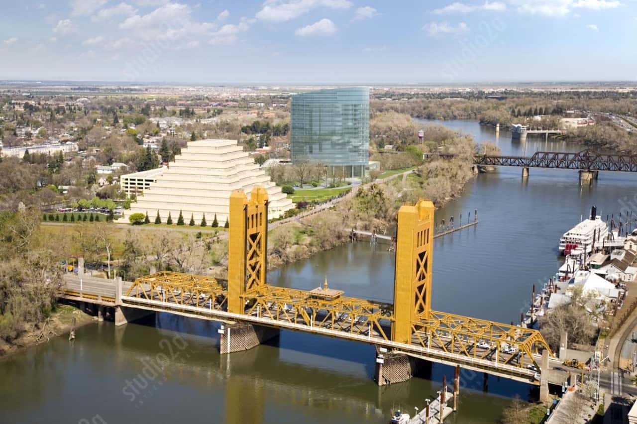 3d aerial rendering high-rise California