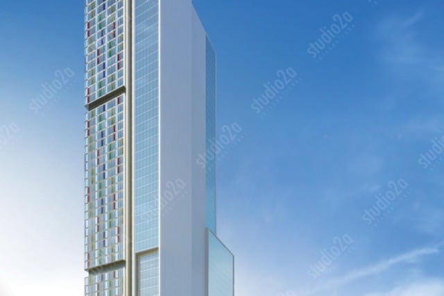 3d concept rendering architectural high-rise NY