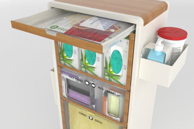 3d product rendering medical cart