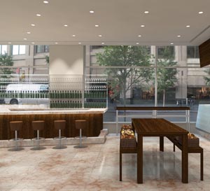 3d interior rendering retail NYC